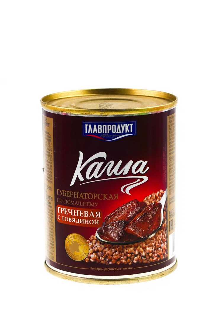 Каша Главпродукт Губернаторская гречневая с говядиной